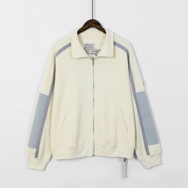 

20ss jacket zip sweat men women coats streetwear hip hop jacket, Black;brown