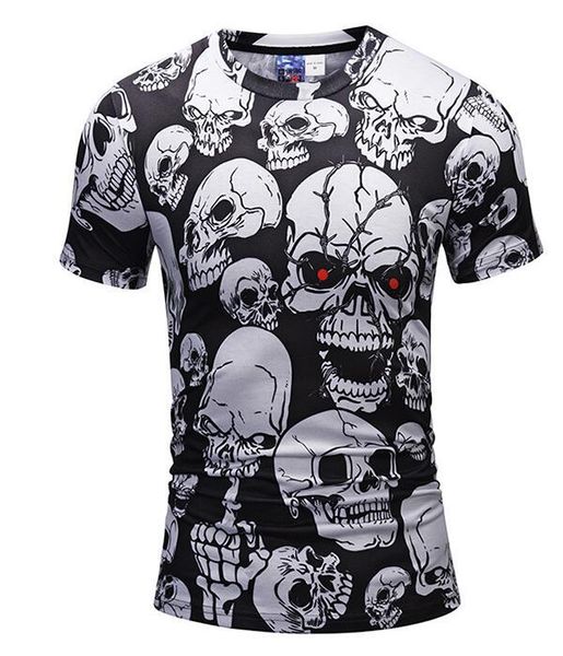 

street cotton ooo luxury tees mens designer t shirt men's print tshirts summer short sleeve cotton casual brand hip hop skulls t-s, White;black