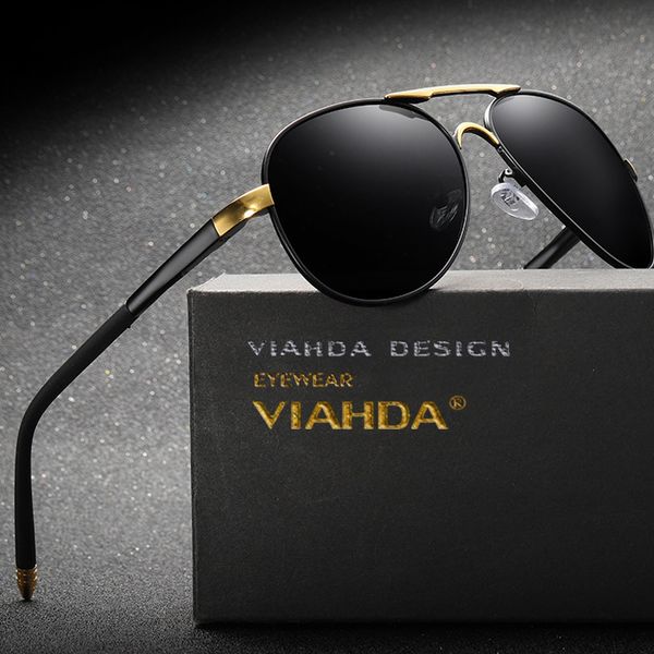 

viahda driving sunglasses women/men brand designer luxury sun glasses vintage driving uv400, White;black