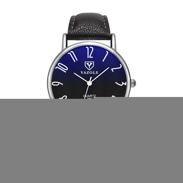 

2020 fashion watch men casual business leather strap watches classic ultra-thin blue glass mens high quality, Slivery;brown