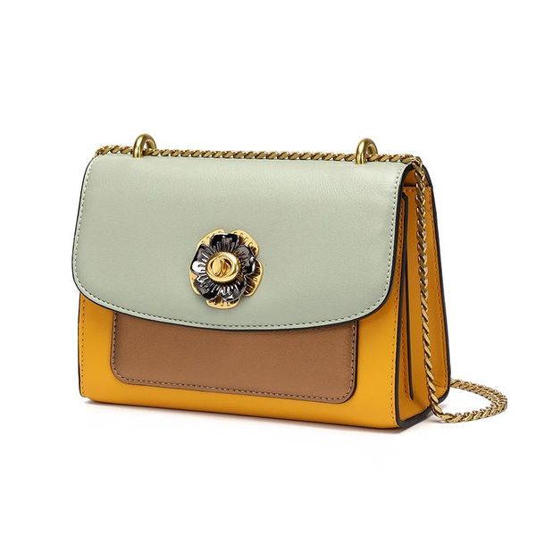 

designer shoulder bag ladies fashion diagonal shoulder bag new casual bag contrast color small fresh lady bags gift 9944