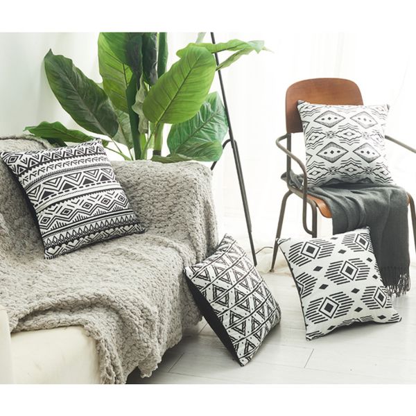 

silk imitation bohemia cushion pillow case sofa throw pillow cases home decor furniture wedding party room covers