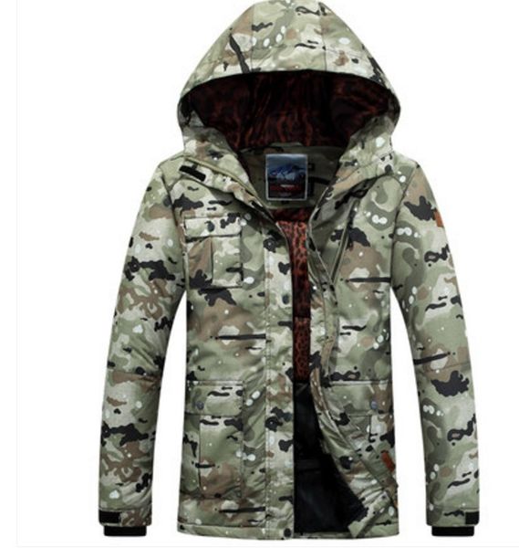 

skiing jackets womens camouflage ski jacket multi-pocket female blue climbing winter outdoor waterproof sportswear skiwear