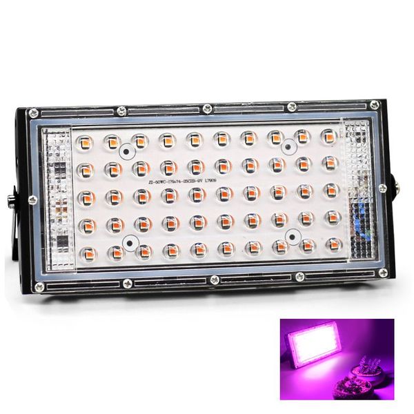 

роста растений led 50w свет ac 220v завод прожектор парниковых гидропонных растений led свет