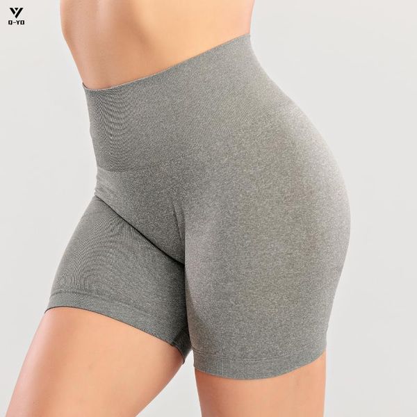 

ladies sports shorts seamless high push-up waist fitness yoga shorts squat anti-tummy control gym workout tights, White;red