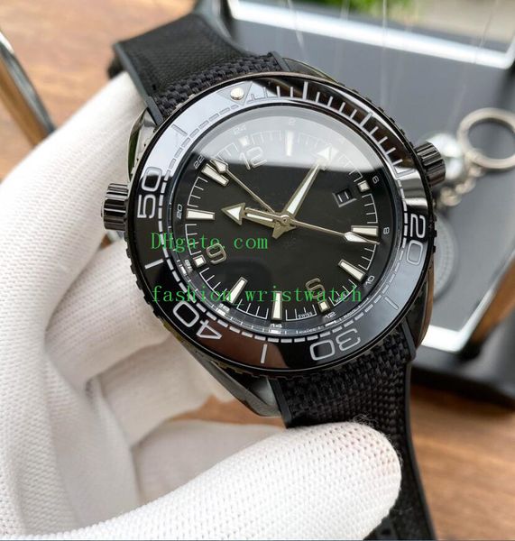 

asia 2813 automatic movement 43.5mm 316l steel gmt co-axial 215.33.44.22.01.001 leather strap wristwatches men watches, Slivery;brown