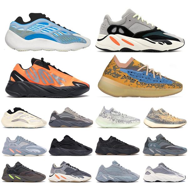 

men women running shoes 700 wave runner vanta new v3 azareth azarel alvah 380 reflective mist alien mens trainers sports sneakers 36-45, White;red