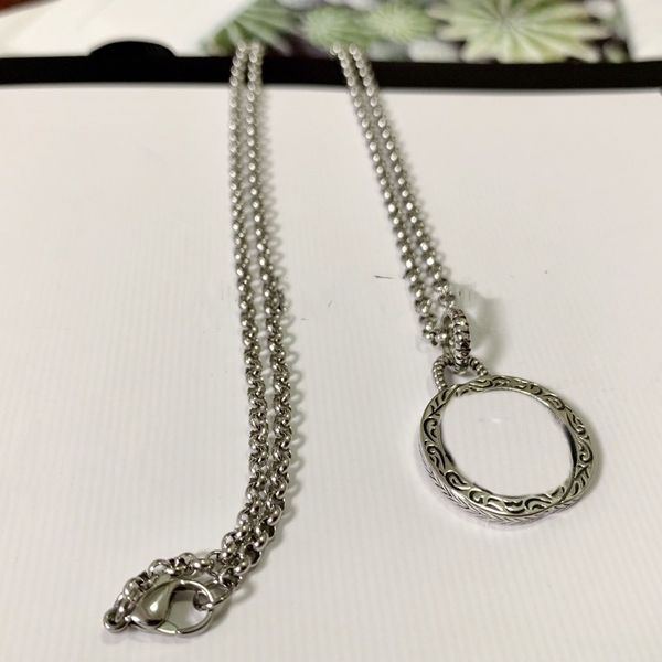 

2020 new products silver plated necklace for couples necklace fashionable hip hop necklace supply