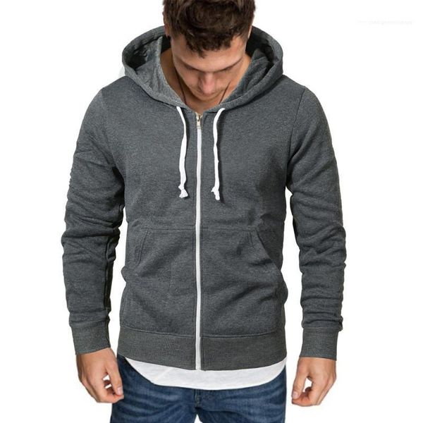 

толстовки весна длинным рукавом с капюшоном мужские кофты casual crew neck сплошной цвет мужской tops mens конструктора, Black