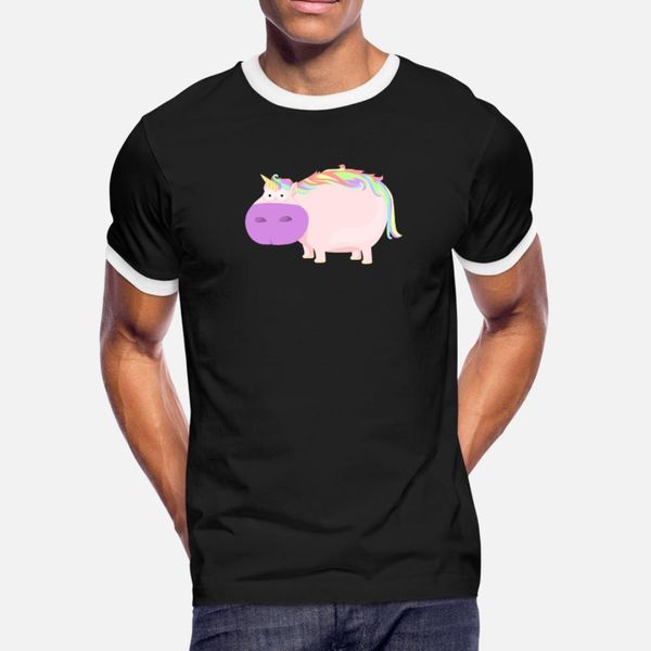 

funny fat unicorn rainbow for women and girls t shirt men character tee shirt crew neck basic solid sunlight comfortable summer style
