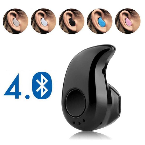 

s530 mini wireless bluetooth headset bt4.1 stereo in-ear headphones earbuds with retail box for android and ios smartphones