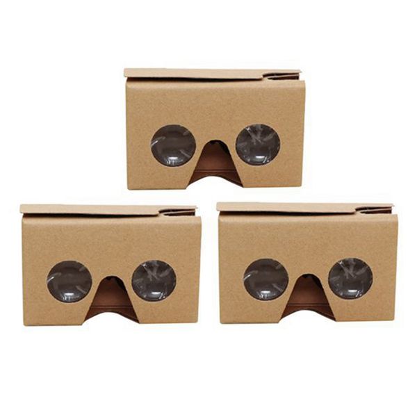 

3pcs 3d glasses for google cardboard v2 valencia 4.5- 6inch smartphone+headband