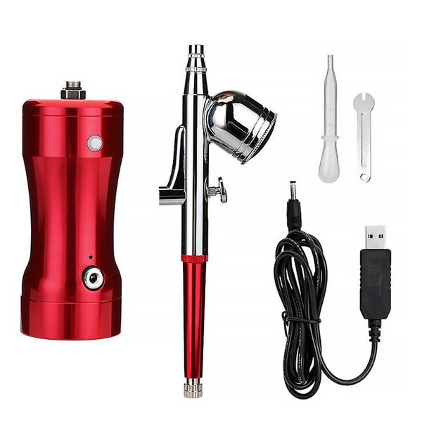 

portable nail airbrush rechargeable manicure baking cake coloring handheld air paint sprayer
