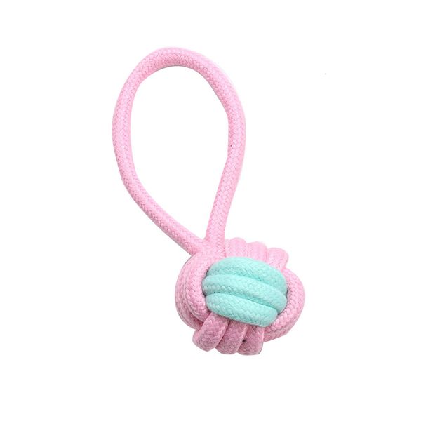 

for teething dog chew toys training relaxing cotton rope ball soft home durable
