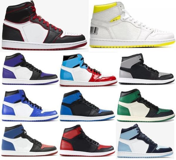 

new 1 bloodline meant to fly first class flight game royal basketball shoes men 1s court purple pine nakeskin jordan retros shoe