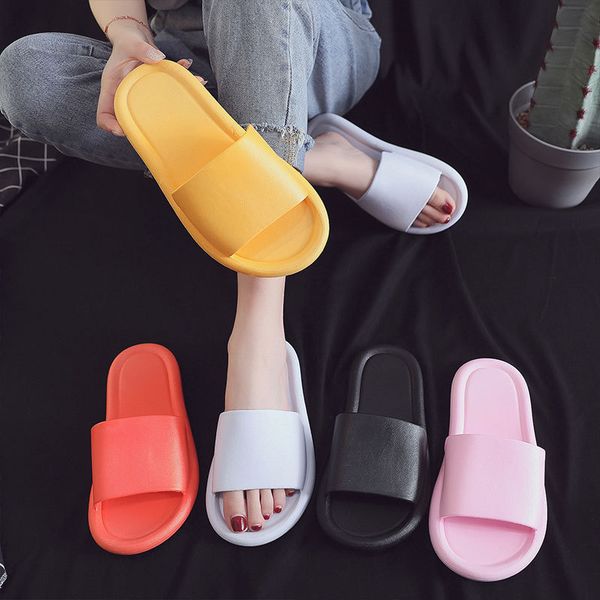 

women beach slippers black slides summer shoes bathroom flat sandals indoor female casual shoes zapatos mujer size 36-44