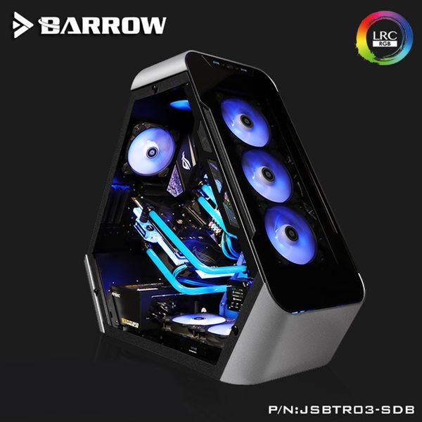

fans & coolings barrow water cooling kits jsbtr03-sdb,rgb waterway boards for jonsbo tr03 case intel cpu block single gpu building
