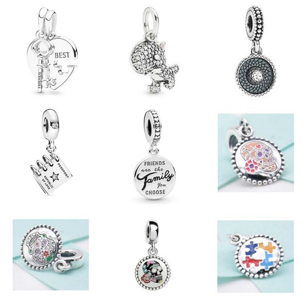

100% 925 sterling silver charm 398130 798186cz 791364 798402c01 798124en16 eng791169_30 eng791169_31 eng791169_32 gifts, Black