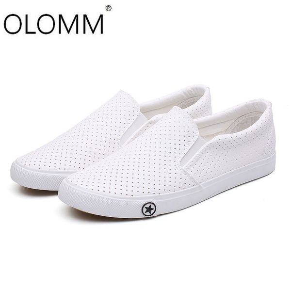 

summer hollow breathable men's wild casual shoes sneakers men loafers zapatos de hombre, Black