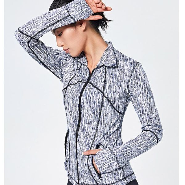 

передние zip женщины бег куртка thumb hole йога jacket zipper фитнес спортивная top sport gym workout свитер беговая бегуна, Black;red