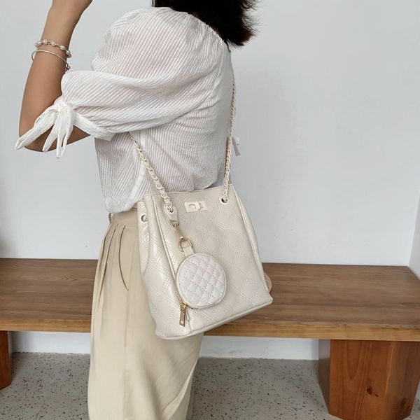 

small pu leather shoulder bags for women 2020 trend handbags female travel totes lady fashion hand bag 2 pcs/set bolsos