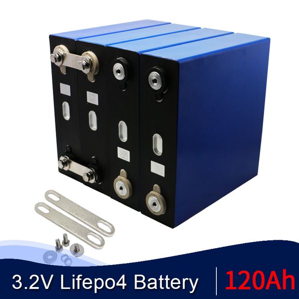 32 Stück 3,2 V LF120 120 Ah Prototyp Lifepo4 Prismatische Batterie für DIY Solarbank 12 V 24 V 36 V 48 V 60 V 72 V EU US STEUERFREI