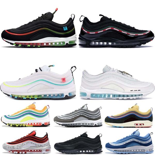 

worldwid black pack easter star mschf x inri jesus 97s undefeated air max airmax men women runningÂ shoesÂ sports sneakers 36-46