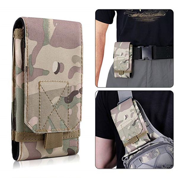

tactical pouch bag molle gear army mobile phone belt pouch security pack waist bag case utility gadget phone cover