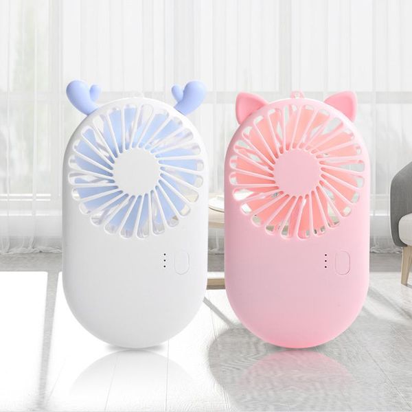 

cgjxsnew pattern pocket fans usb charge mini -hold fans student outdoors portable small fan mini air cooler