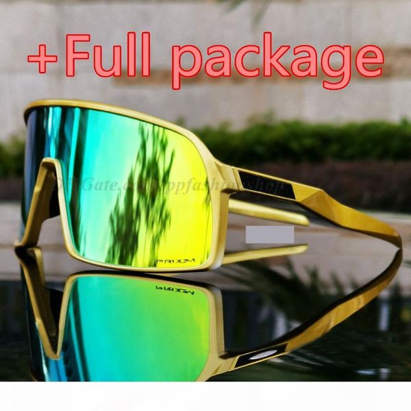 

full package new brand sutroe polarized cycling glasses men women bike gold bicycle sports 009406a 3 pairs lens cycling sunglasses with case, White;black