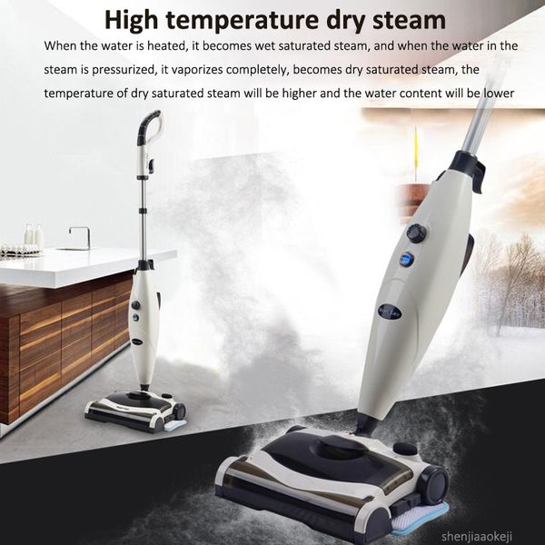 

vacuum cleaners intelligent electric steam cleaner household 2-in-1 mopping sweeping machine high temperature cleaning