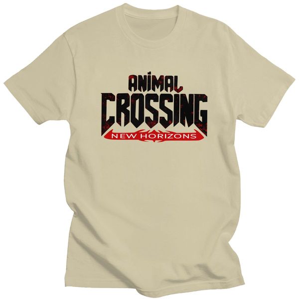 

retro animal crossing t shirts for men short sleeve video game t-shirt streetwear tshirt 100% cotton tee merch gift apparel
