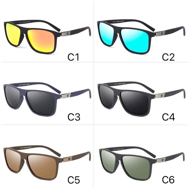 

outdoor sport hiking sunglasses tr90 frame driving goggles polarized cycling sun glasses 6 colors wholesale, White;black