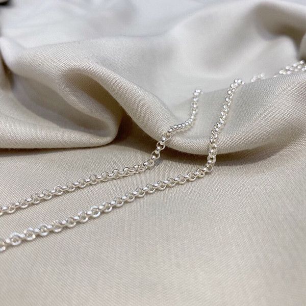 

net red short student necklace titanium steel pendant female korean fashion personality fashion minority collarbone chain pendant, Silver