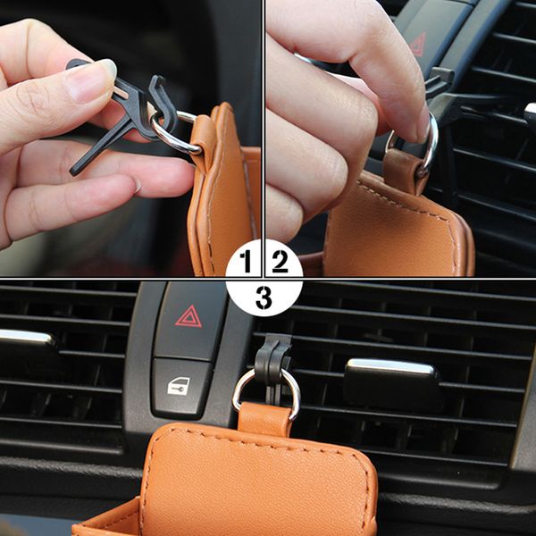 

автомобиль air vent dashboard tidy подвесная кожа организатор box для regal лакросса excelle gt / xt / gl8 / бис / анклавы / envision