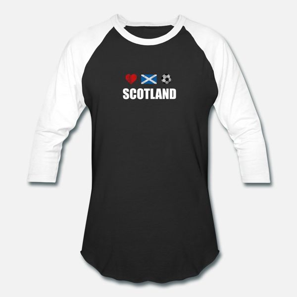 

scotland football shirt scotland soccer jersey t shirt men printing short sleeve o neck solid color interesting comfortable summer style