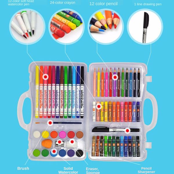 

65 pieces art set