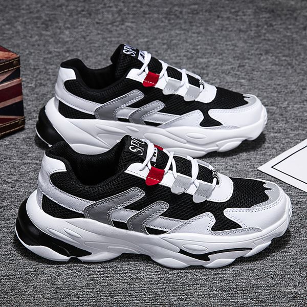 

2020 plus size krasovki men's casual shoes men sneakers comfortable sport footwears trainers brand shoes chaussure homme, Black