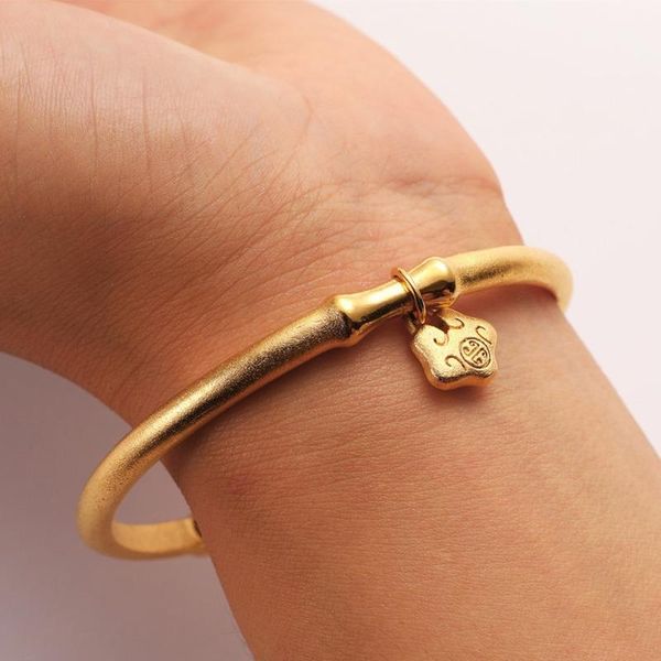 

link, chain dubai 24k gold ingots bracelets 2021 fashion adjustable bilezik cuff opening bracelet for women jewelry gift mujer pulseras, Black