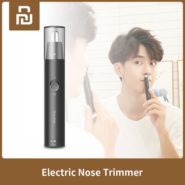 

mijia showsee c1-bk electric nose trimmers portable mini ear nose hair shaver hair clipper waterproof safe removal clean