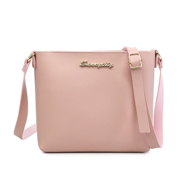 

2020 spring new women leisure student slant span one shoulder small square bag