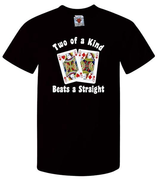 

new fashion t shirt graphic letter two of a kind t-shirt - funny t shirt gay lesbian queens straight joke pride t shirt