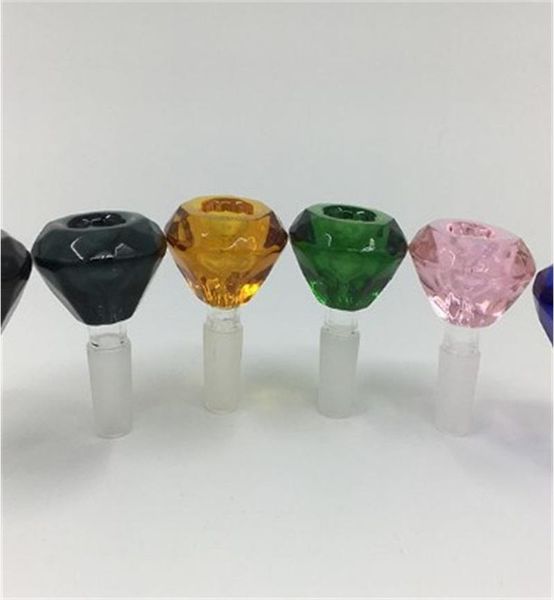 Clear Skull Glass Narghilè Shisha Multi Color Mini Narghilè portatile Popolare Home Fumo di sigaretta Tubo di alta qualità 6hy G2