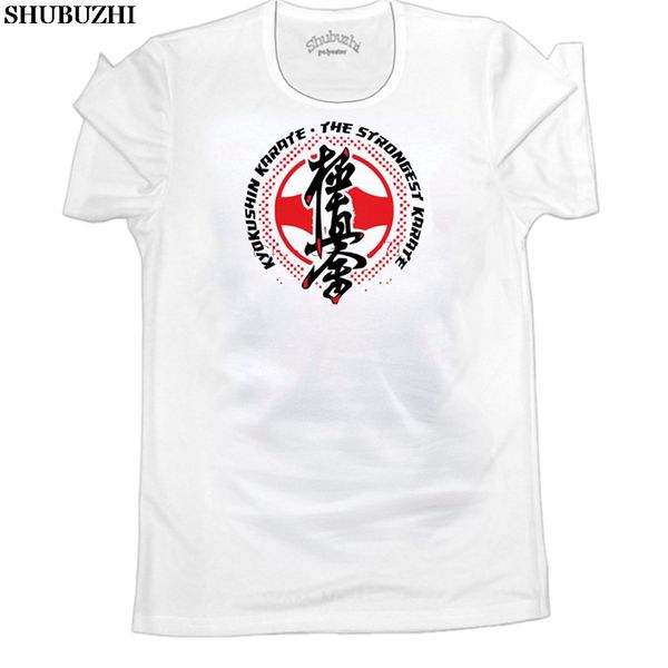 

каратэ кекусинкай мужская футболка летняя мода аутентичные дешевые мужчины tshirt высокое качество hiphop top plus размер мужская футболка