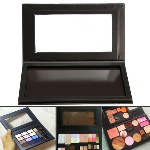 

eyebrow tools & stencils portable black large size empty magnet cosmetic palette diy eyeshadow concealer blush palettes multifunction beauty