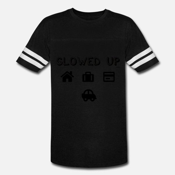 

glowedupblack t shirt men create 100% cotton s-xxxl fit gift humor summer style original shirt