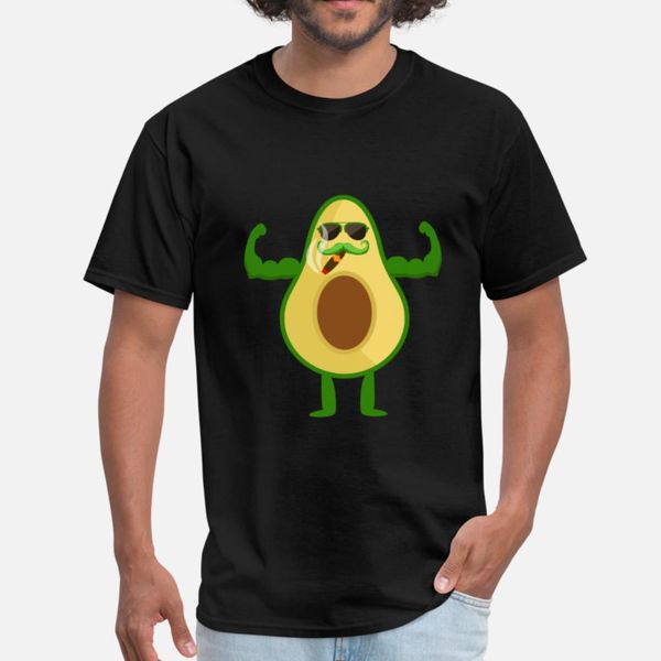 

avocado healthy man funny couple t shirt men create cotton round collar letter graphic basic spring autumn vintage shirt