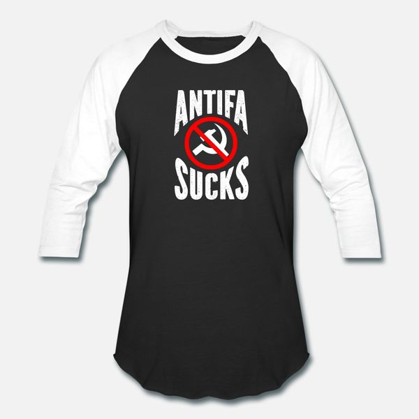 

antifa sucks t shirt men design short sleeve plus size 3xl clothes crazy casual spring kawaii shirt