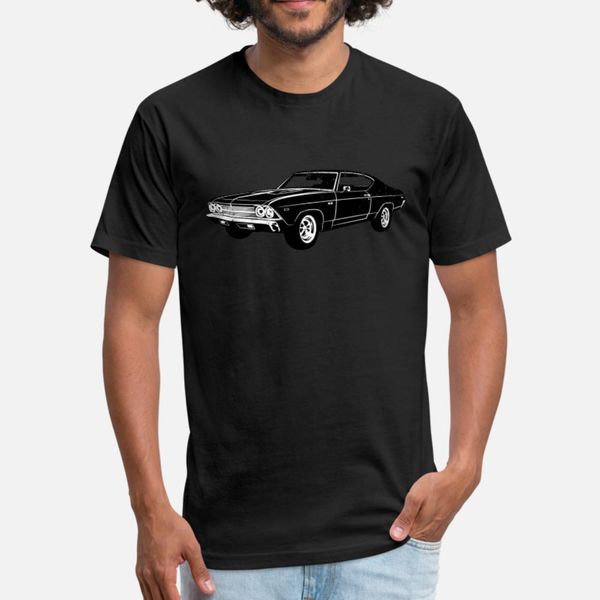 

1969 chevrolet chevelle 396 ss t shirt men print tee shirt o-neck unique interesting funny summer style pictures shirt