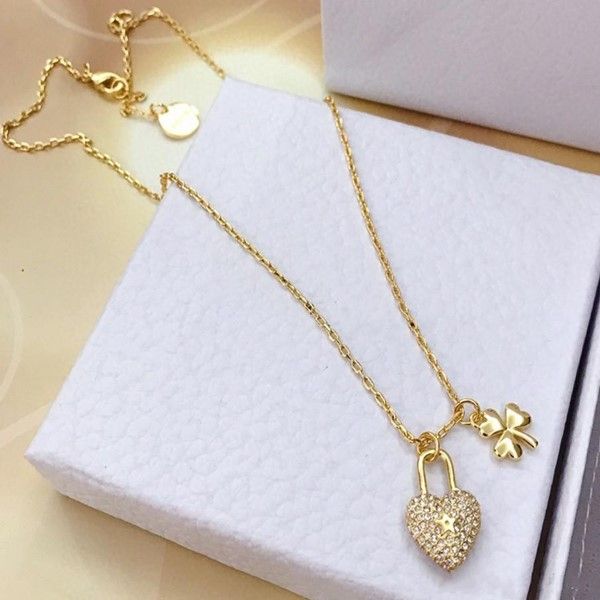 

explosion love clover pendant wild designer jewelry luxury designer jewelry women designer necklace, Silver